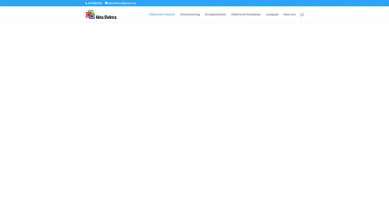 Website van Akta Elektra