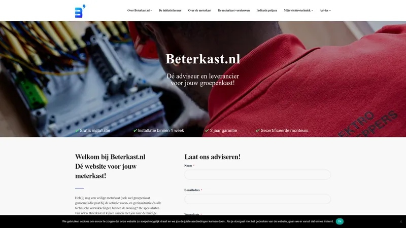 Website van Beterkast