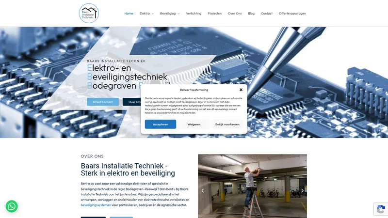 Website van BIT - Baars Installatie Techniek