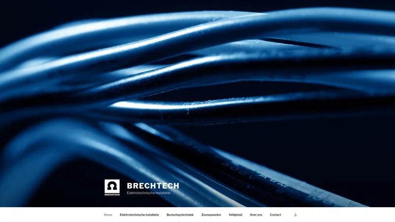 Website van Brechtech Elektrotechnisch Onderhoud