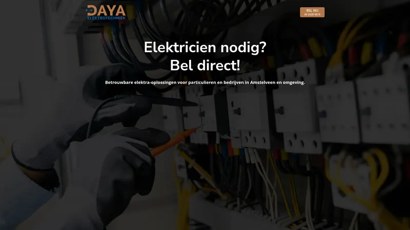 Website van Dayapersoneelsdiensten B.V.