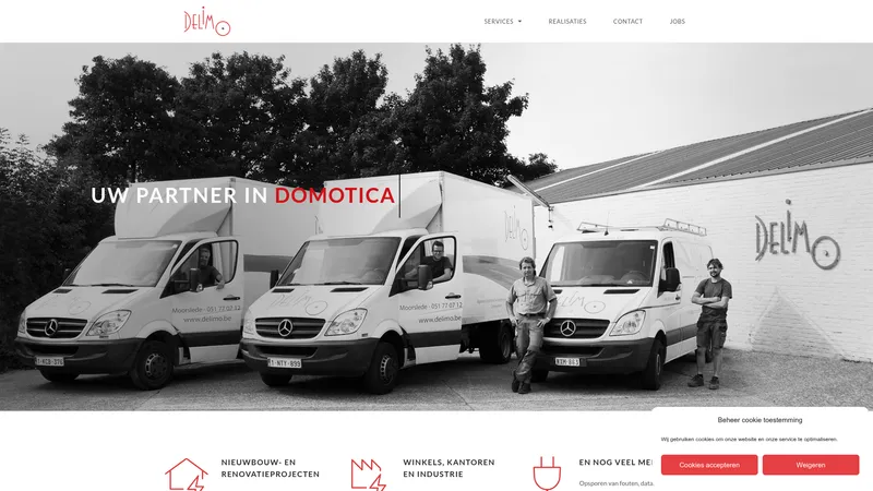 Website van Delimo