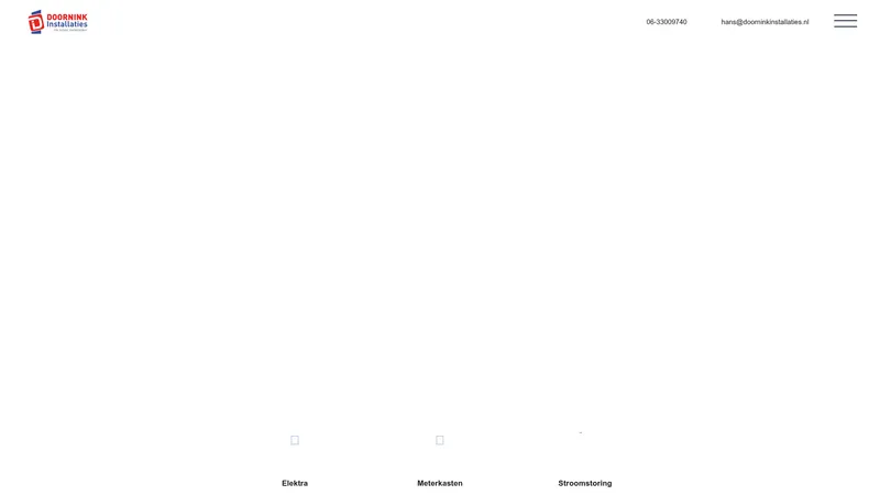 Website van Doornink Installaties B.V.