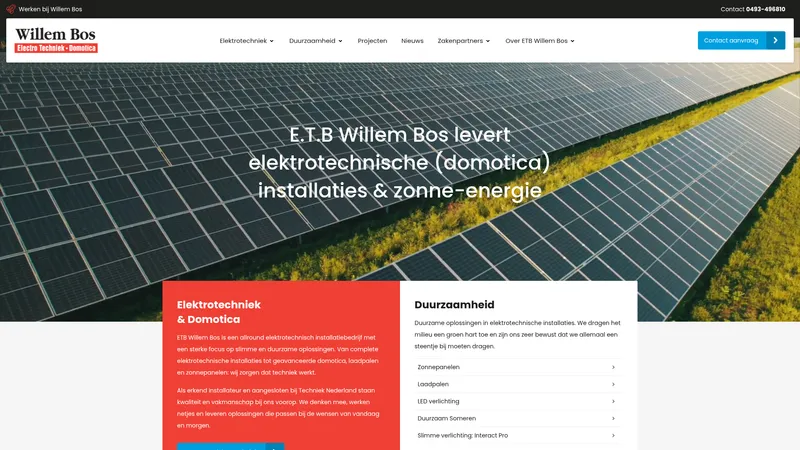 Website van E.T.B. Willem Bos