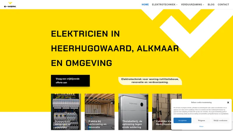 Website van E-werk