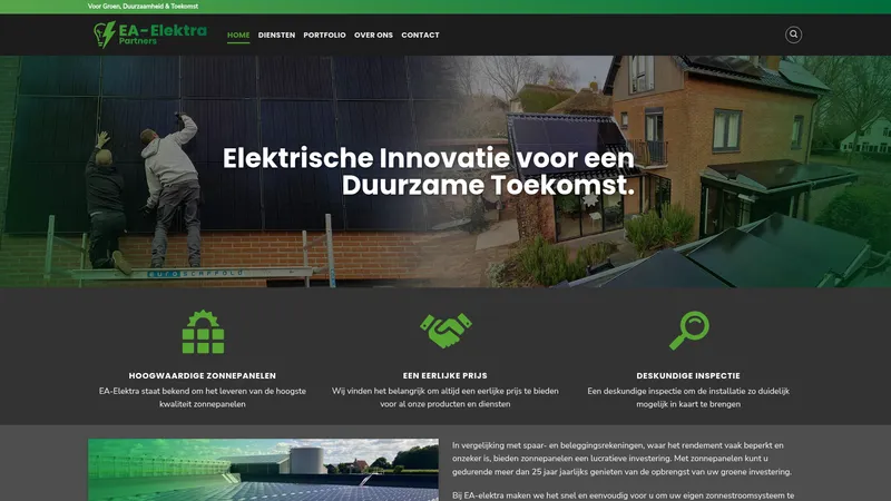 Website van EA-Elektra