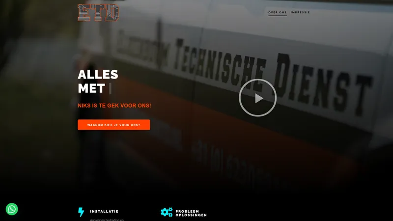 Website van Eijkenboom technische dienst