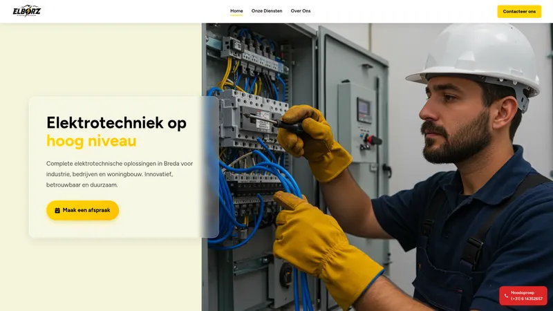 Website van Elborz