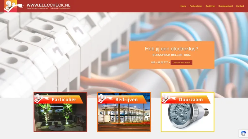 Website van Eleccheck