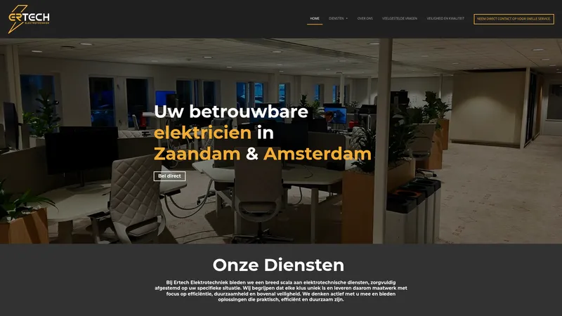 Website van Ertech