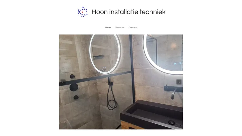 Website van Hoon Installatietechniek