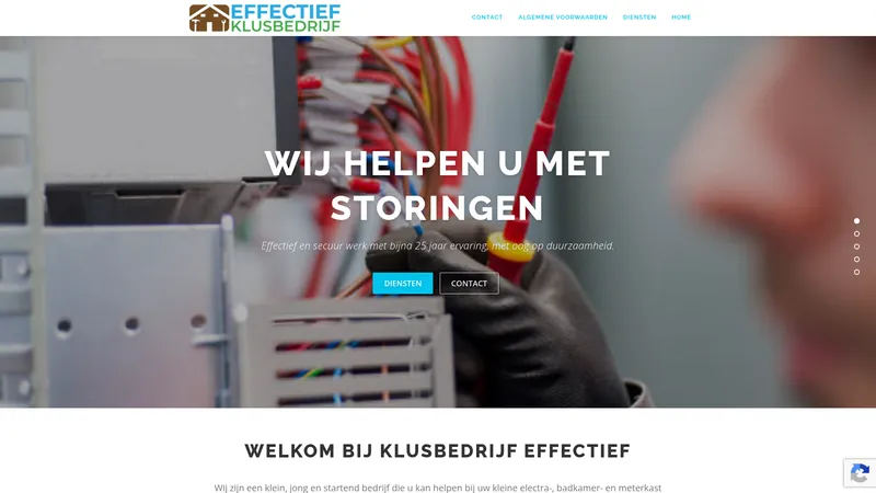 Website van klusbedrijfeffectief