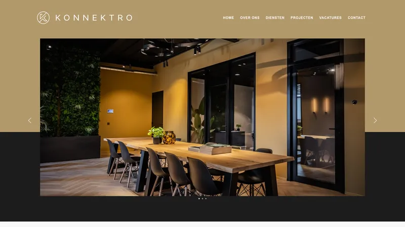 Website van Konnektro b.v.