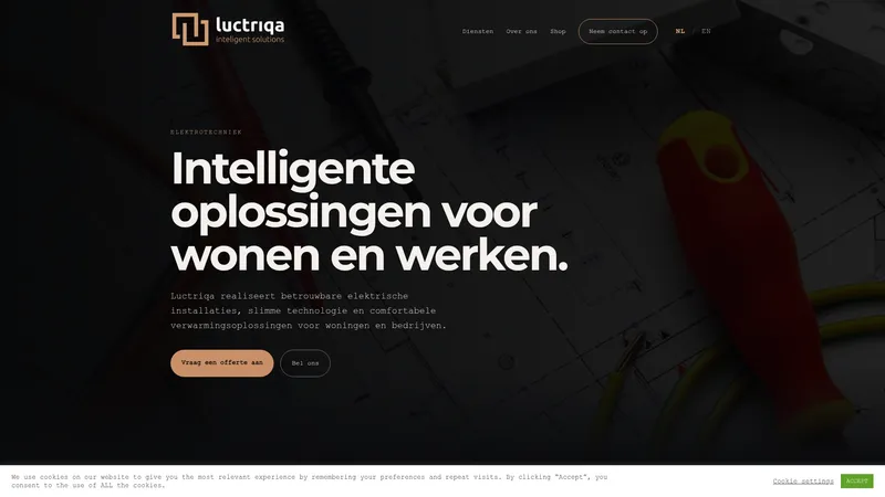Website van Luctriqa