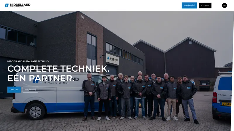Website van Middelland Installatie Techniek BV
