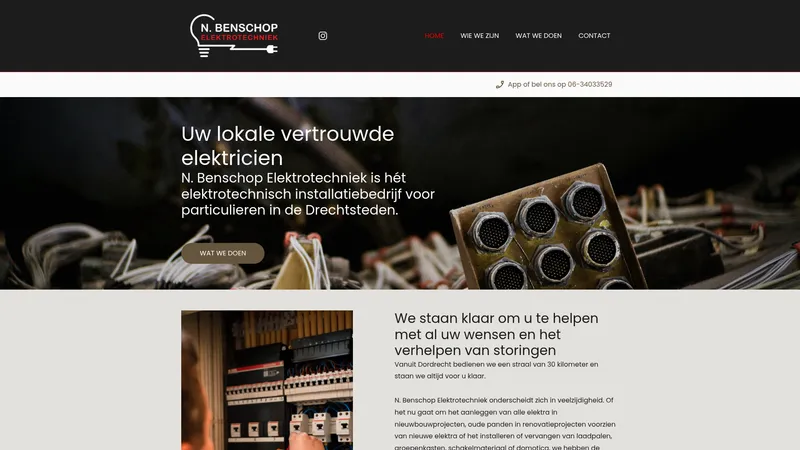 Website van N. Benschop
