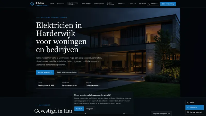 Website van S-Elektro