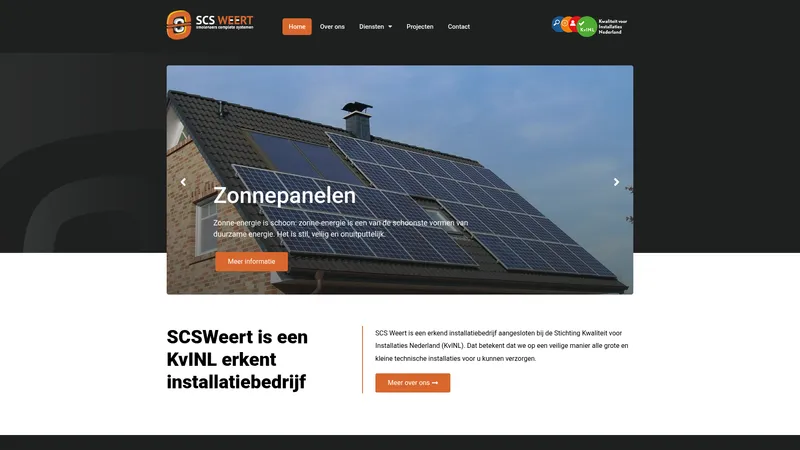 Website van Smolenaers Complete Systemen