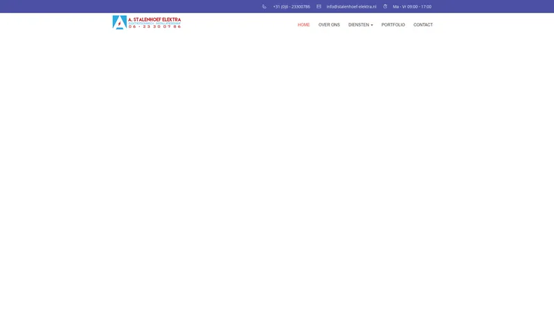 Website van Stalenhoef Elektra