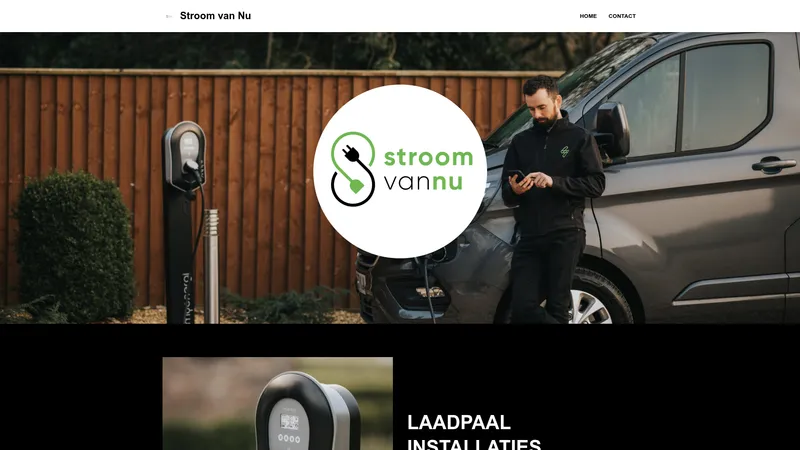 Website van Stroom van Nu