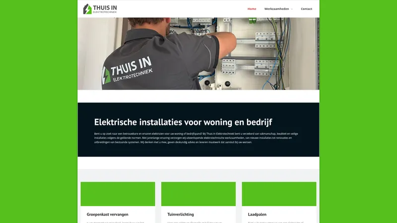 Website van Thuis In Elektrotechniek