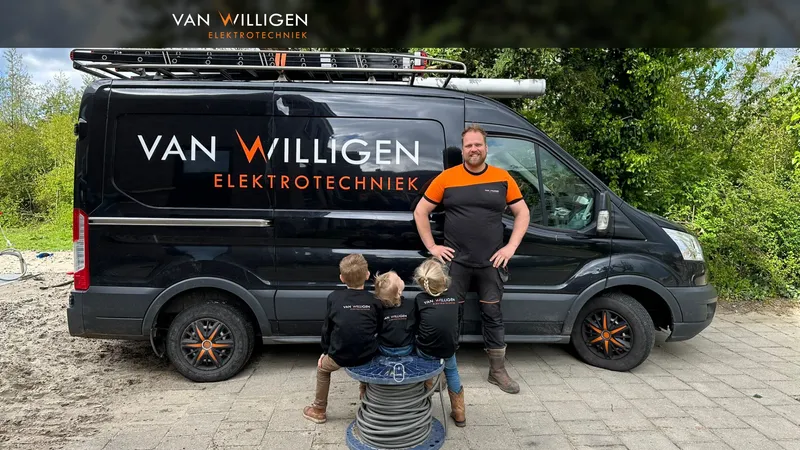 Website van Van Willigen Elektrotechniek